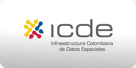 Logo ICDE – Infraestructura Colombiana de Datos Espaciales